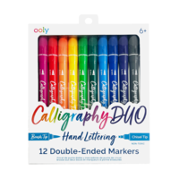 Calligraphy Duo: Double-Ended Markers