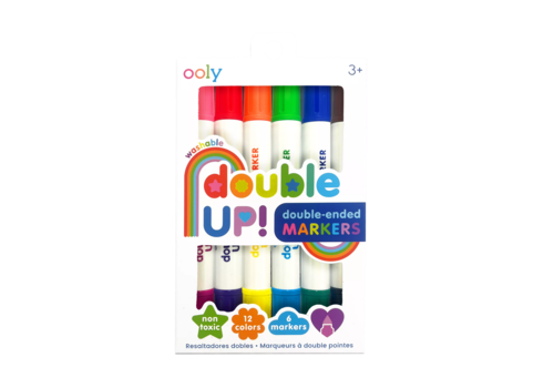 Ooly Double Up: Double Ended Crayons