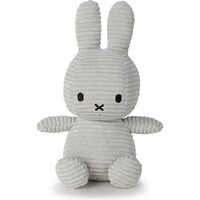 Miffy Corduroy: 9" Soft Grey