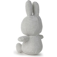 Miffy Corduroy: 9" Soft Grey