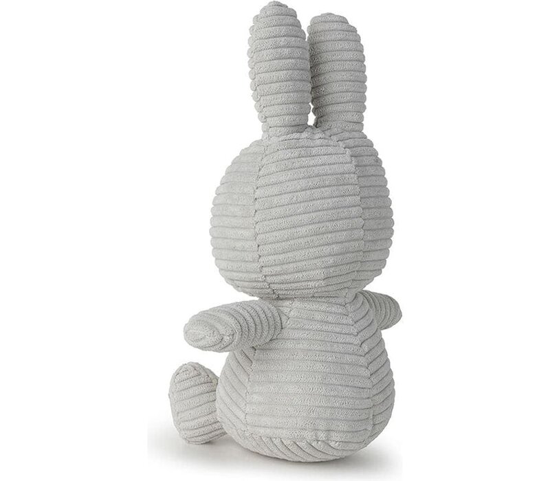 Miffy Corduroy: 9" Soft Grey