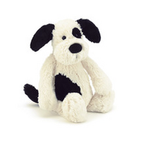 Bashful Black & Cream Puppy