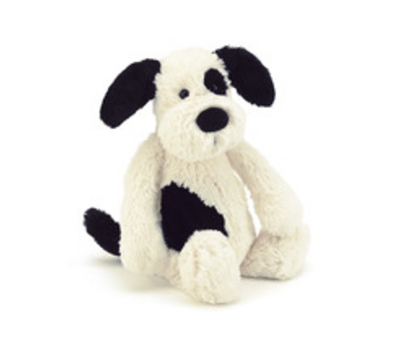 Bashful Black & Cream Puppy