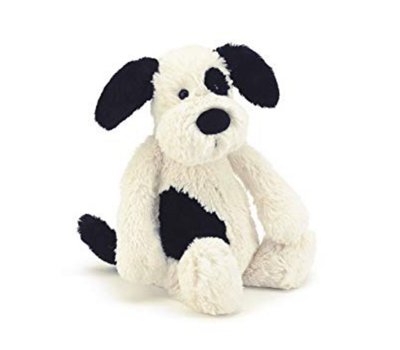 Bashful Black & Cream Puppy