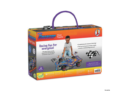 Mindware Floor Puzzle: Racecar