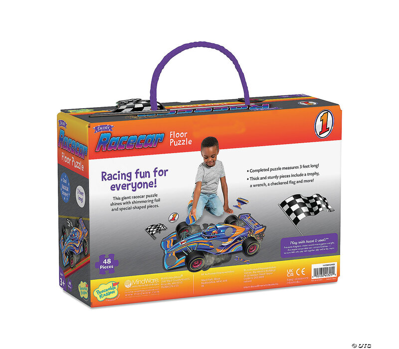 Floor Puzzle: Racecar