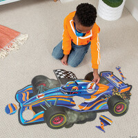 Floor Puzzle: Racecar