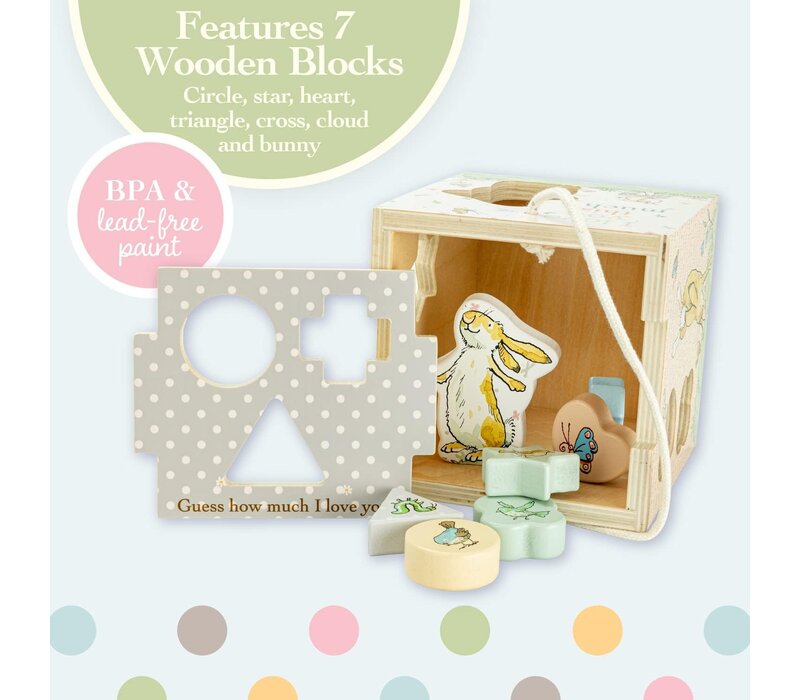 GHMILY Wooden Shape Sorter