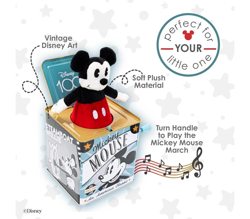 Disney 100 Anniversary Jack in the Box