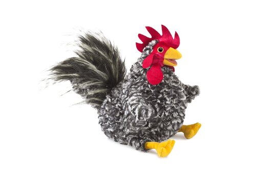 Folkmanis Barred Rock Rooster Hand Puppet