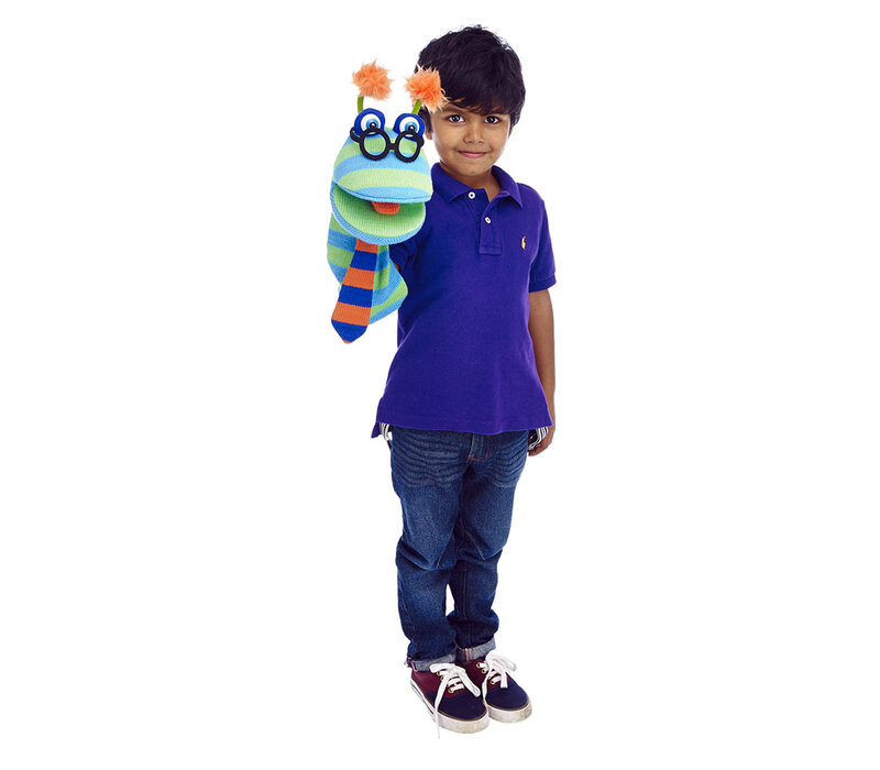 Dylan Knitted Sock Puppet