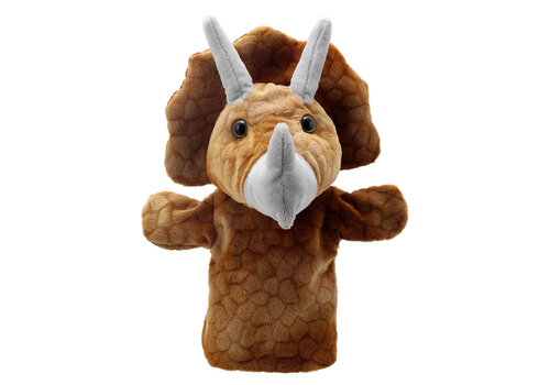 The Puppet Co Triceratop Hand Puppet