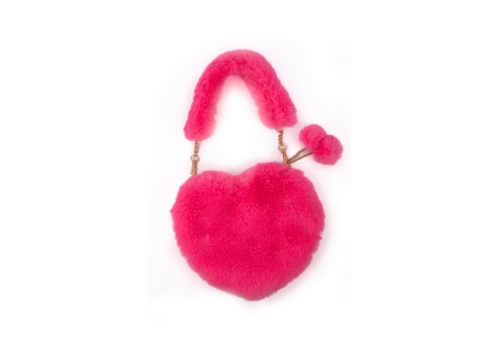 Great Pretenders Pink Promise Furry Purse