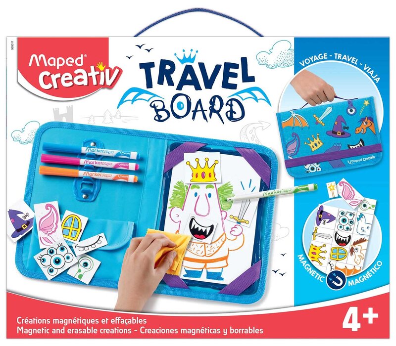 Magnetic Travel Board Drawing Kit