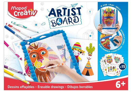 Mapped Transparent Tracing Artist Board