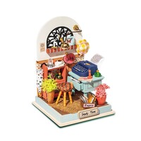 DIY Miniature House Kit: Record Mood