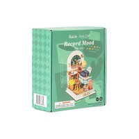 DIY Miniature House Kit: Record Mood