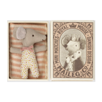 Baby Girl Mouse Sleepy/Wakey