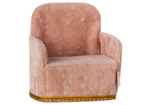 Maileg Mouse Folding Chair: Powder