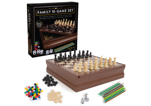 Spin Master Family 10 Game Set