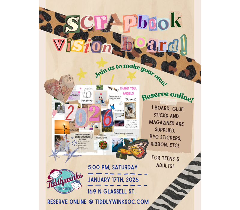 Scrapbook Vision Board