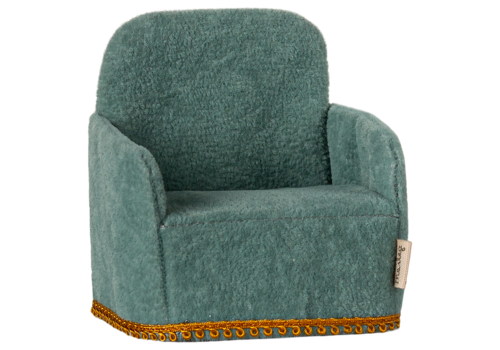 Maileg Mouse Folding Chair: Mint