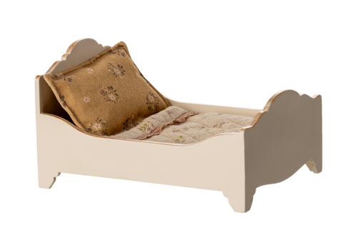 Maileg Bed, Mouse - Off white