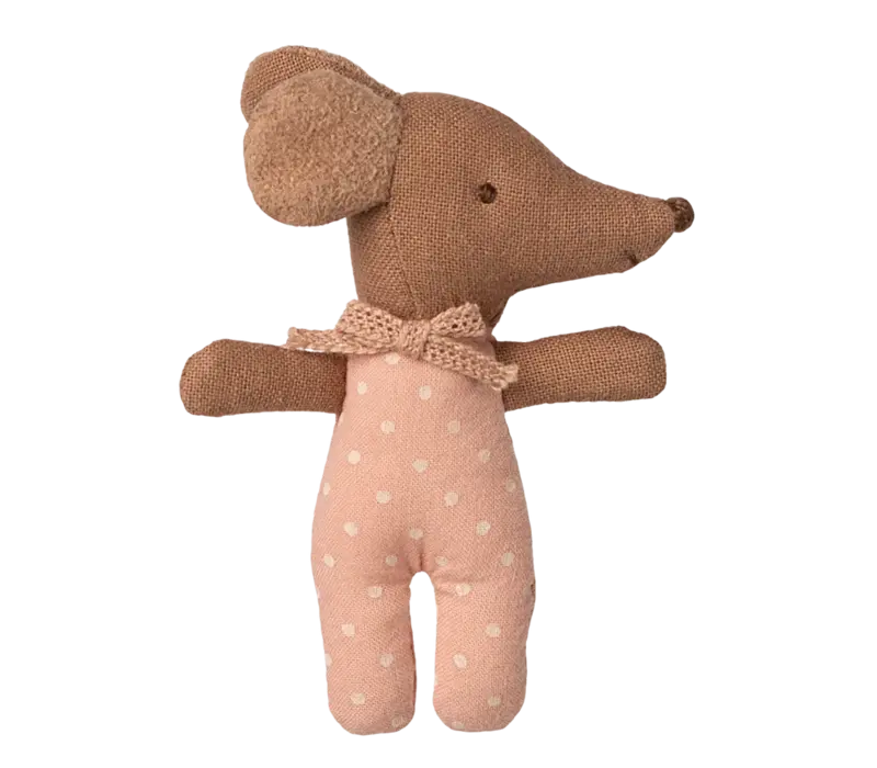 Baby Girl Mouse Sleepy/Wakey