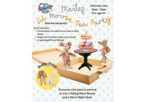 Maileg Event: Wood SuitCase