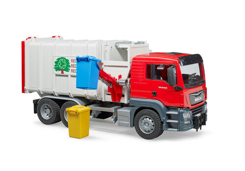 Bruder MAN TGS Side Loading Garbage Truck
