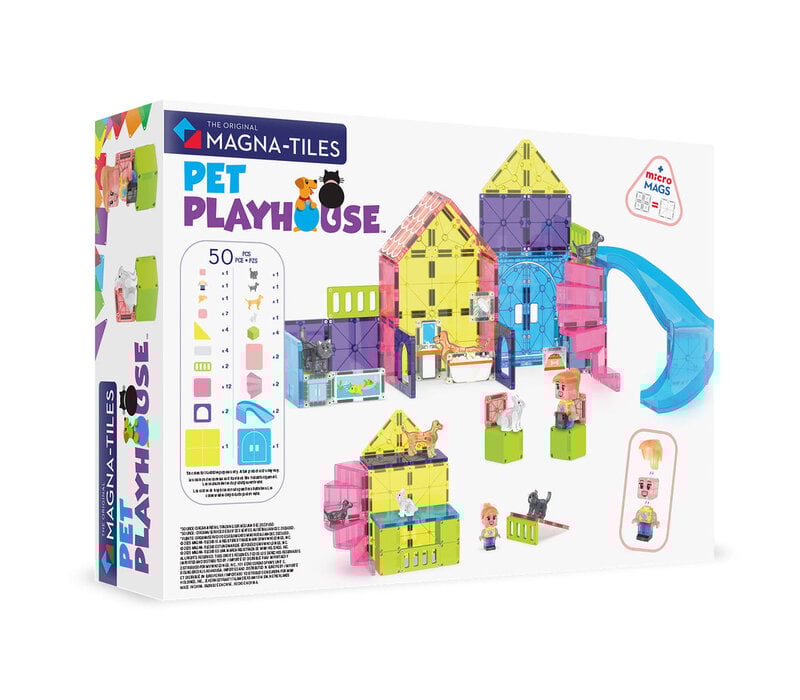 Pet Playhouse 50-Piece Set