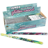 Jumbo Spiral Glitter Wand