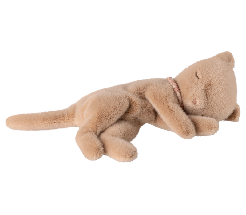 Sleeping Plush Kitten