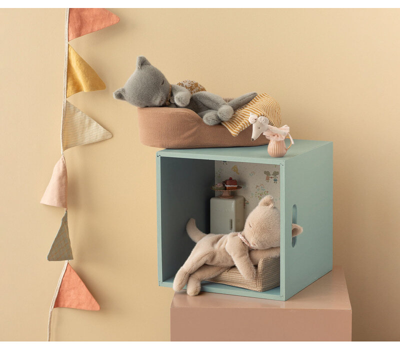 Sleeping Plush Kitten