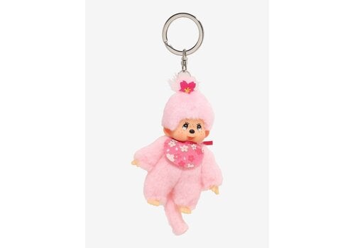 Aliquantum Monchhichi Cherry Blossom Keychain