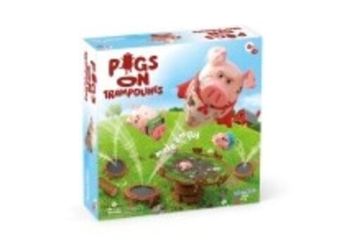 Play Monster Pigs On Trampolines