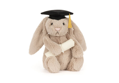 Jellycat Bashful Bunny Graduation Outfit