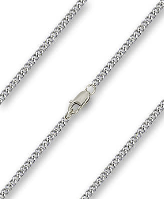 30" Stainless Steel / Silver Plate Chain