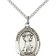 SS St. Francis of Assisi Oval Medal / 24" Curb Chain