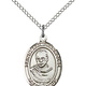 SS St. Maximilian Kolbe Oval Medal / 24" Curb Chain