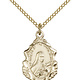 GF St. Teresa Medal / 18" Curb Chain