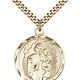 GF St. Joseph Medal / 24" Curb Chain
