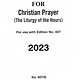 Saint Joseph Guide for Christian Prayer Large Print - 2023