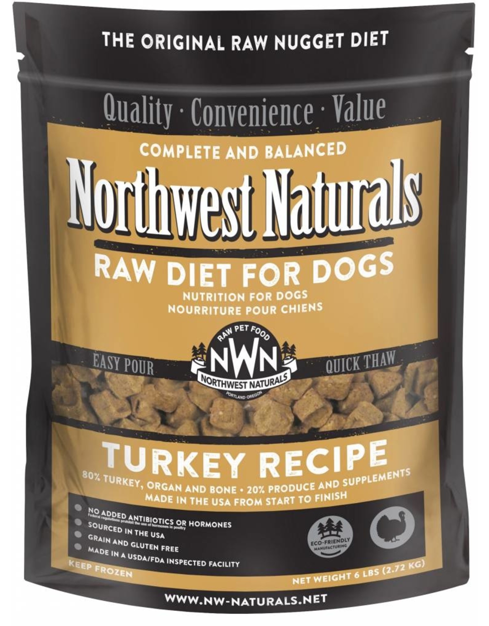 Northwest Naturals Northwest Naturals Dog Turkey Recipe