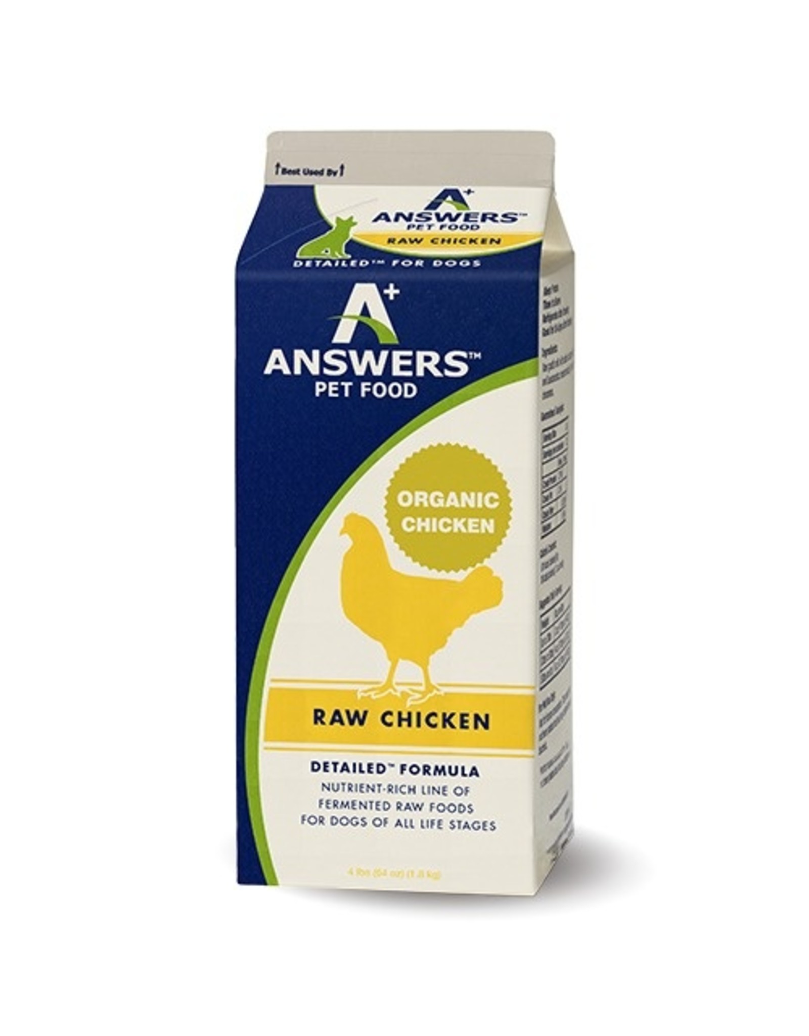 Answers Pet Food Answers Pet Food Dog Detailed Chicken