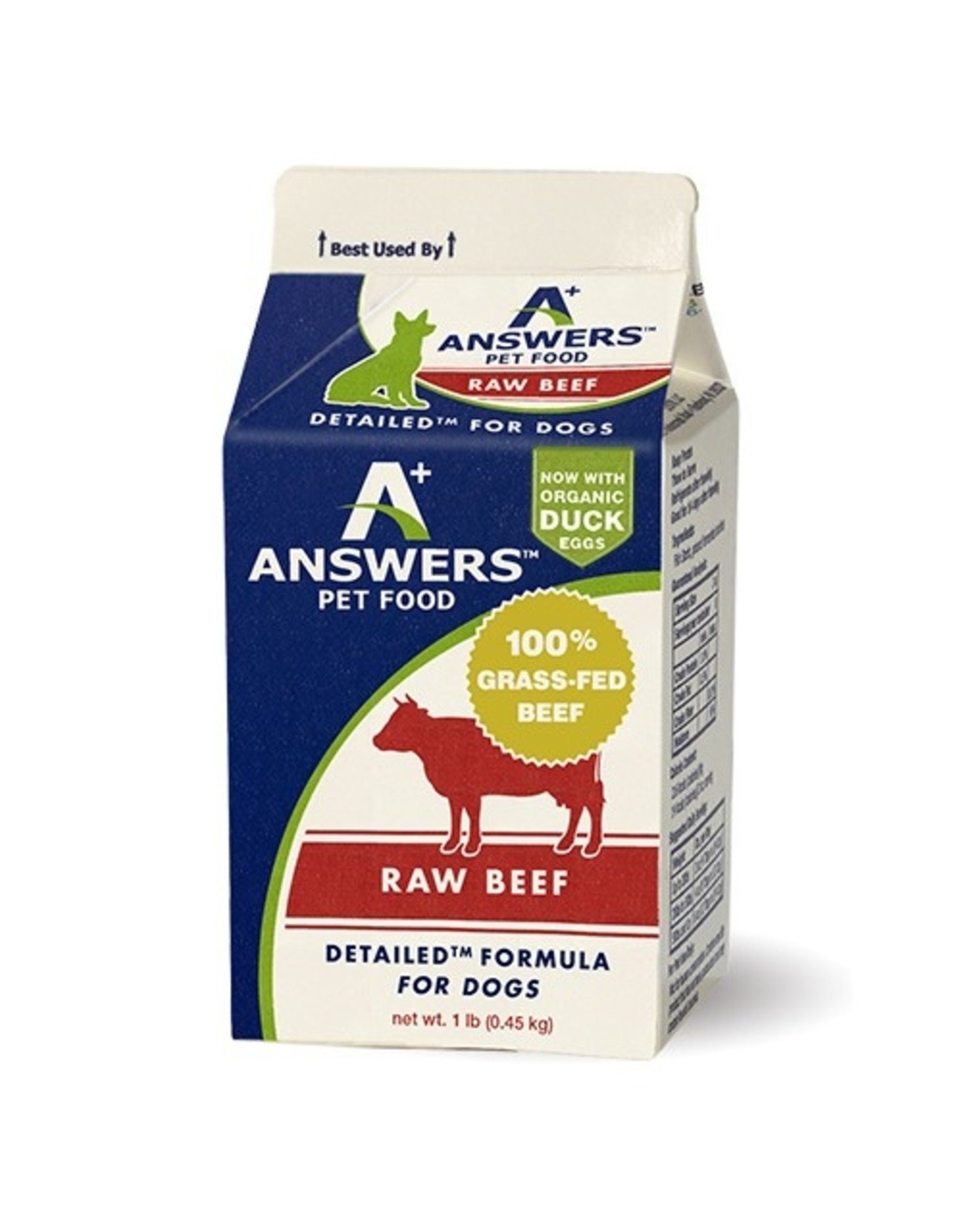 Answers Pet Food Answers Pet Food Dog Detailed Beef