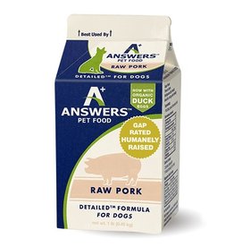 Answers Pet Food Answers Pet Food Dog Detailed Pork