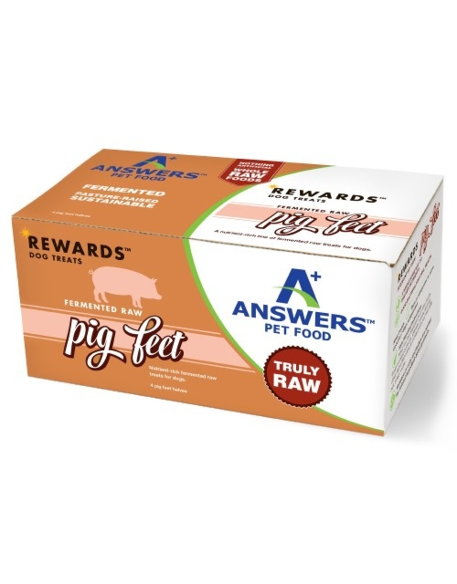 Answers Pet Food Answers Pet Food Fermented Pig Feet 4ct