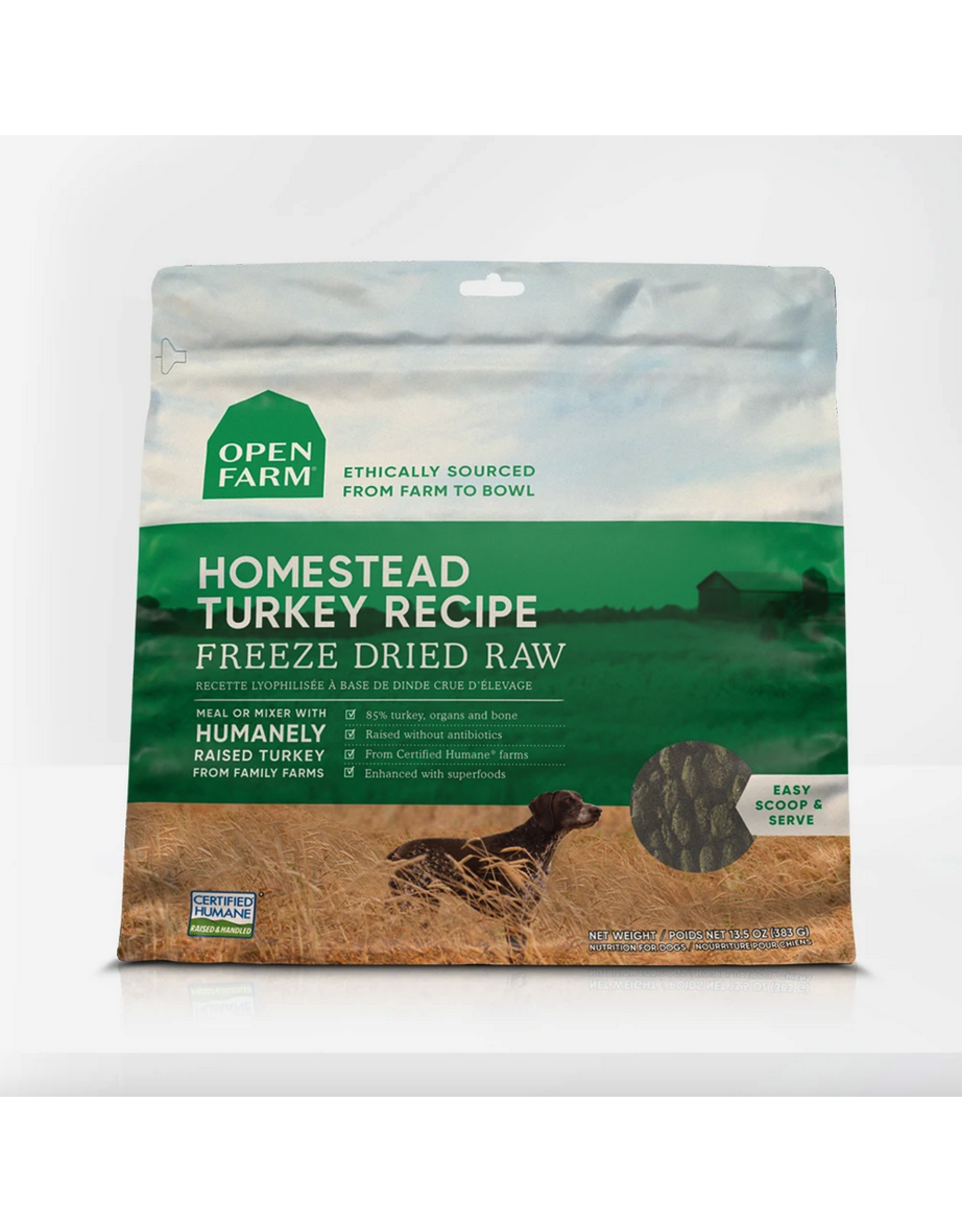 Open Farm Open Farm Dog Freeze Dried Turkey 13.5oz