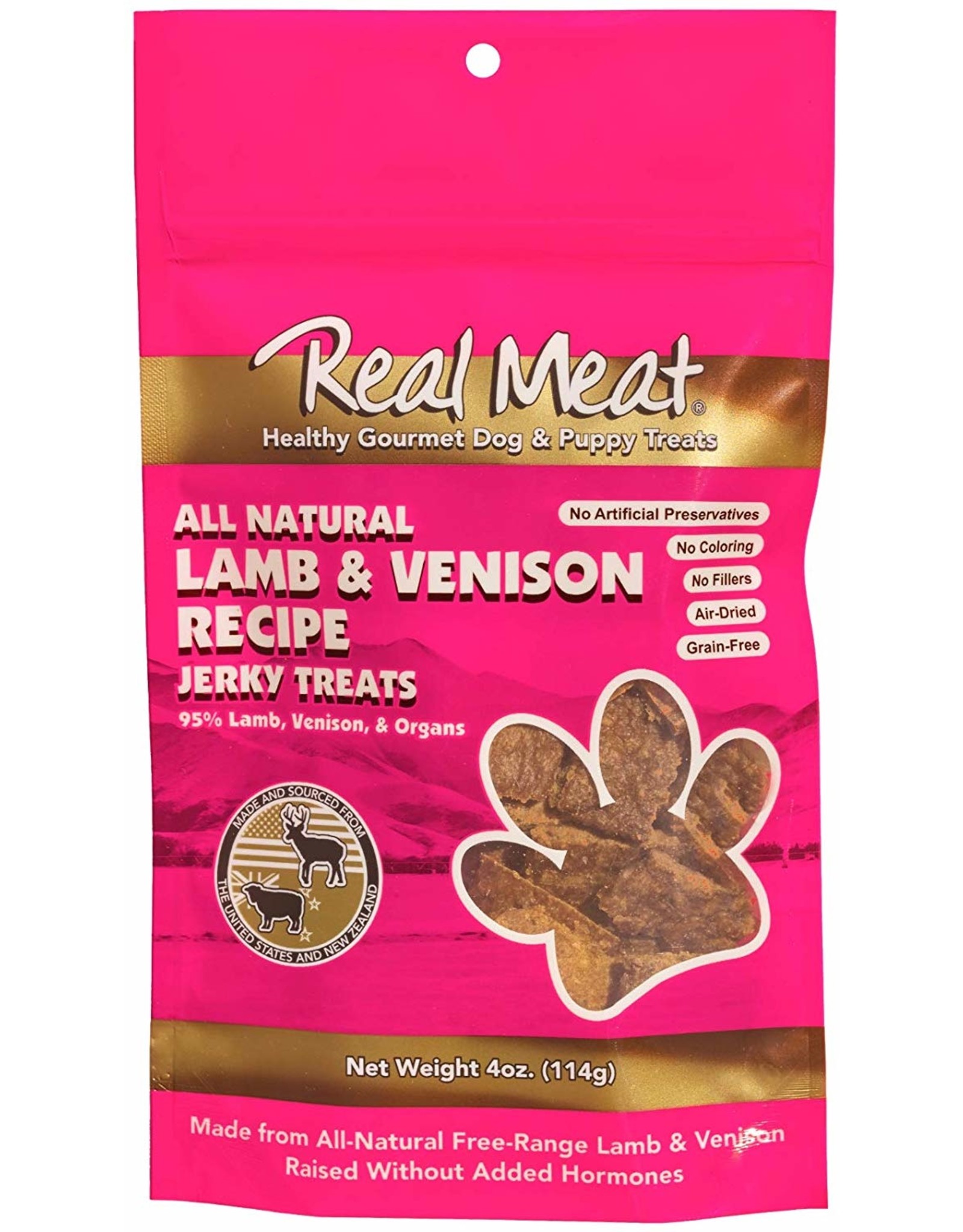 The Real Meat Company The Real Meat Dog Treats Lamb and Venison